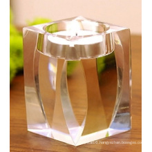 Simple Crystal Candle Holder Candlestick for Wedding Decoration